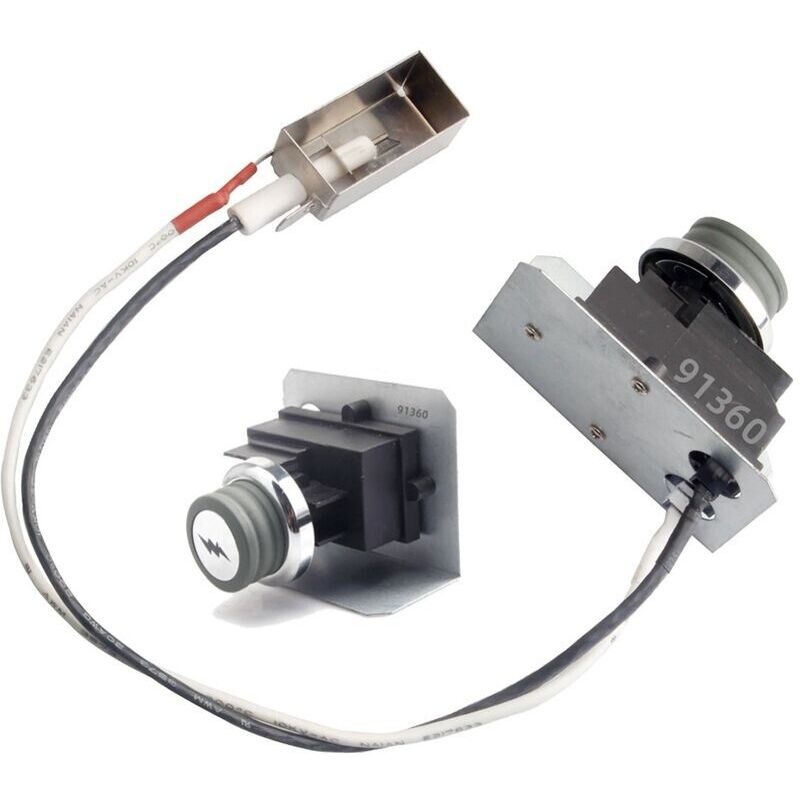 Zündset 91360 für Elektrogrills, kompatibel mit Weber Spirit 200 und 300 Gasgrills sowie Spirit E-310 und E-320