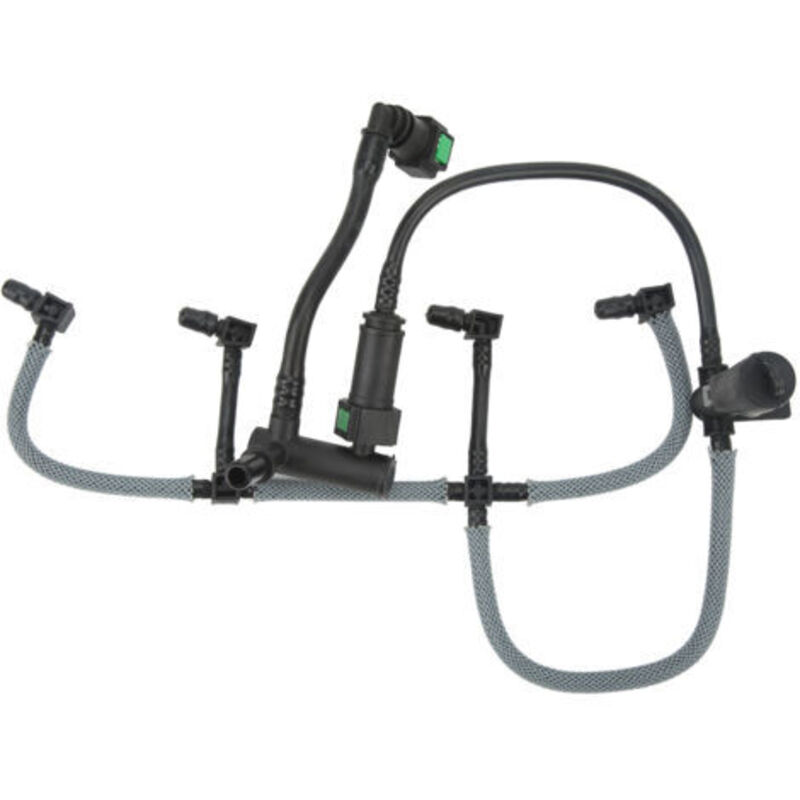 Kraftstoffschlauch, Kraftstoffleckschlauch 4M5Q9K022AG, universeller Ersatz-Kraftstoffschlauch aus ABS für Ford Focus, C-Max, Ford Focus, Galaxy und