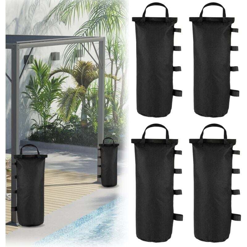 ZVD-4PCS Pavillon-Gewichtstasche, 20 50 cm Pavillon-Gewichts-Sandsack, Pavillon-Gewicht Oxford 600D Pavillon-Gewicht