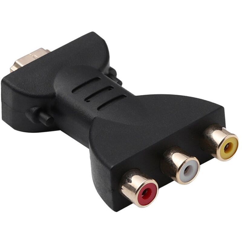 ZVD-Audio-HDMI zu RCA Video Converter HDMI Zu Av Adapter Rot Weiß Gelb Sync Audio und Video 1080P