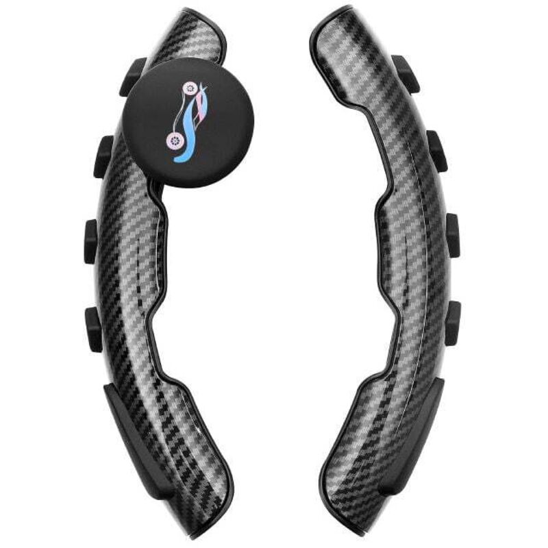 ZVD - Bouton de Volant de Voiture Voiture Volant Spinner Bouton Puissance poignée Contrôle de balle à la main à billes Booster roue Fortifiant