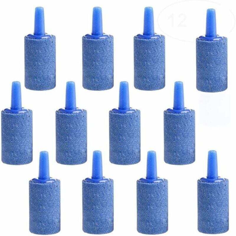 ZVD - Bulle d'air Aérateur Pierre, Pierre à Air Aquarium, Minérale Pompe Diffuseur, pour Pompe d'Aquarium Et Bassin Hydroponique Pond Aquarium, 15 Mm