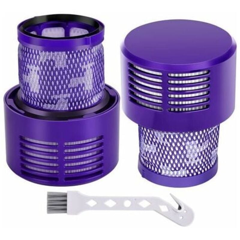 ZVD-Filter für Dyson V10 SV12, 2 Ersatzfilter für Staubsauger der Dyson V10 SV12 Cyclone-Serie, V10 Absolute Animal Motorhead Total Clean SV12