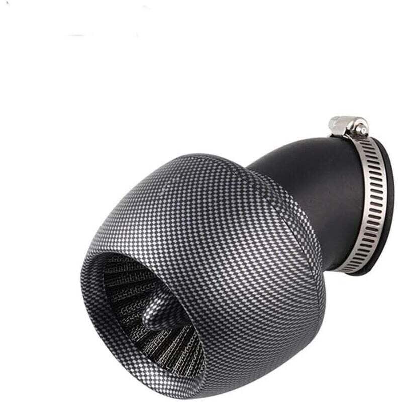 ZVD - Filtre à air de sport de moto, Filtre à air universel en fibre de carbone Filtre à Air d'admission modifié 150cc 250cc atv Quad cyclomoteur