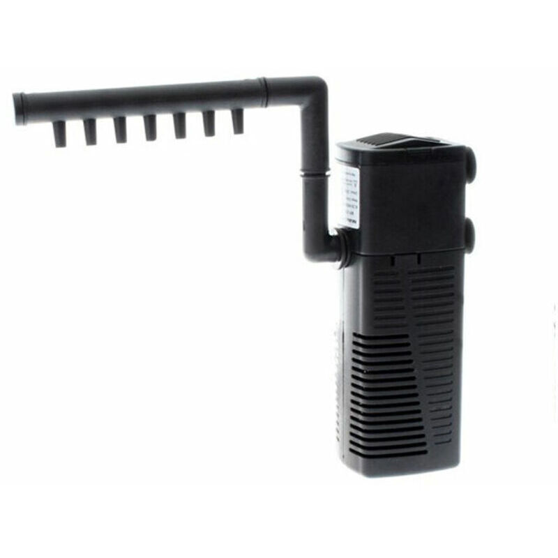 Filtre Intérieur Aquarium, 8W 600L/H Filtre Interne pour Aquarium 80 litres Filtre Pompe Aquarium pour Petit Réservoir, Aquariums d'eau Froide ou