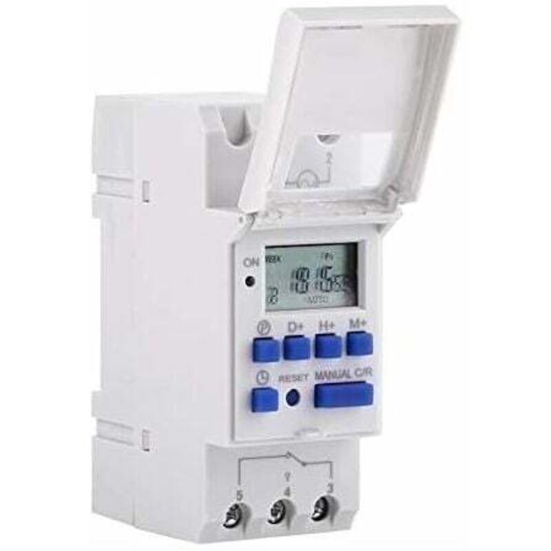 Minuterie numérique programmable, minuterie électronique numérique, interrupteur journalier Astro numérique, type 220 v, AHC15 a, minuterie numérique