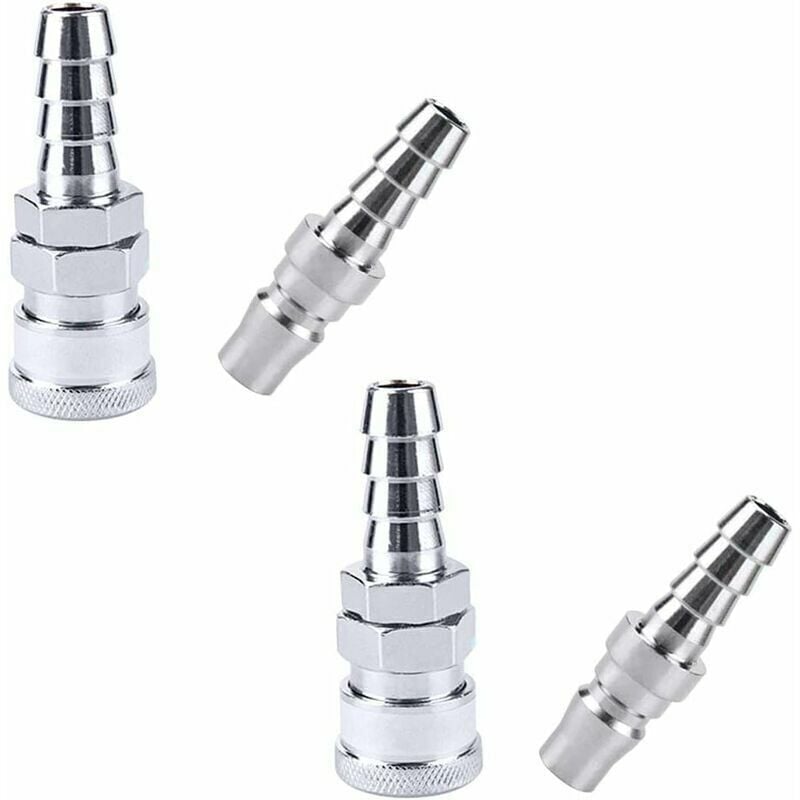Raccord Rapide Air Comprimé Flexible D'air Raccords Rapides Connecteur Coupleur Compresseur Raccord Pneumatique Raccord de Compresseur Raccord Rapide