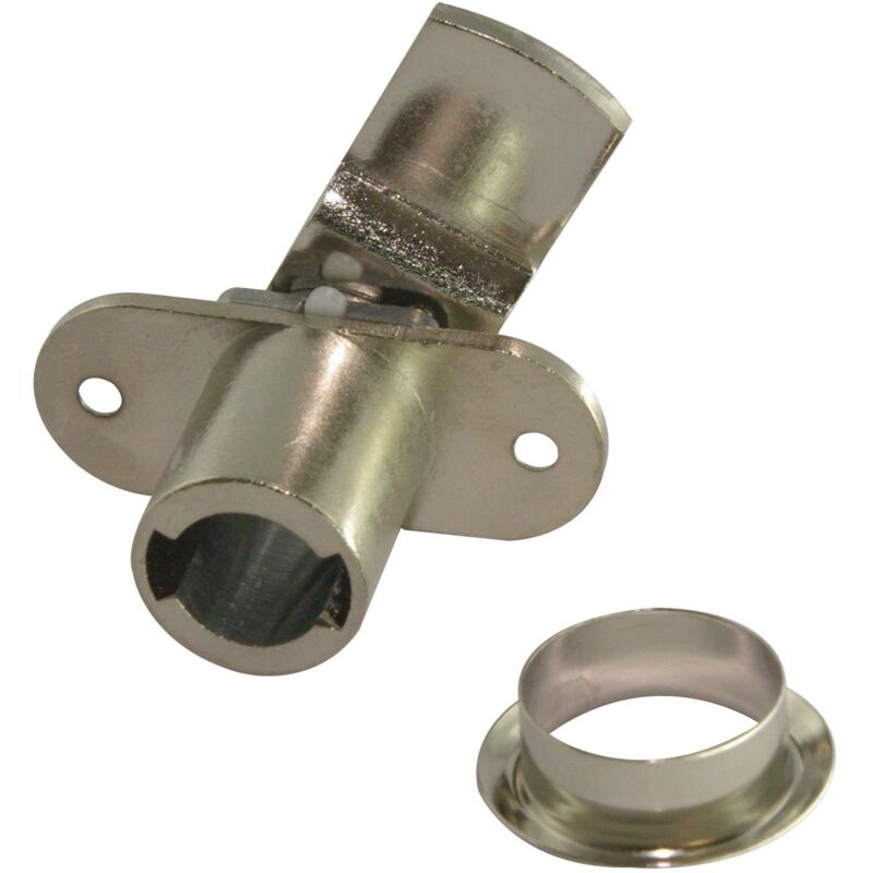 Hekna - Zylinder-Hebelschloss 6070 Typ 505 links Schließhebel gekröpft, l 30 mm