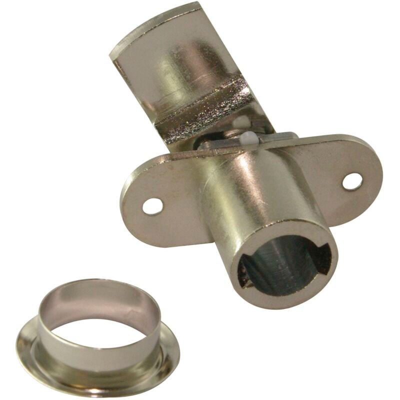 Hekna - Zylinder-Hebelschloss 6070 Typ 505 rechts Schließhebel gekröpft, l 30 mm