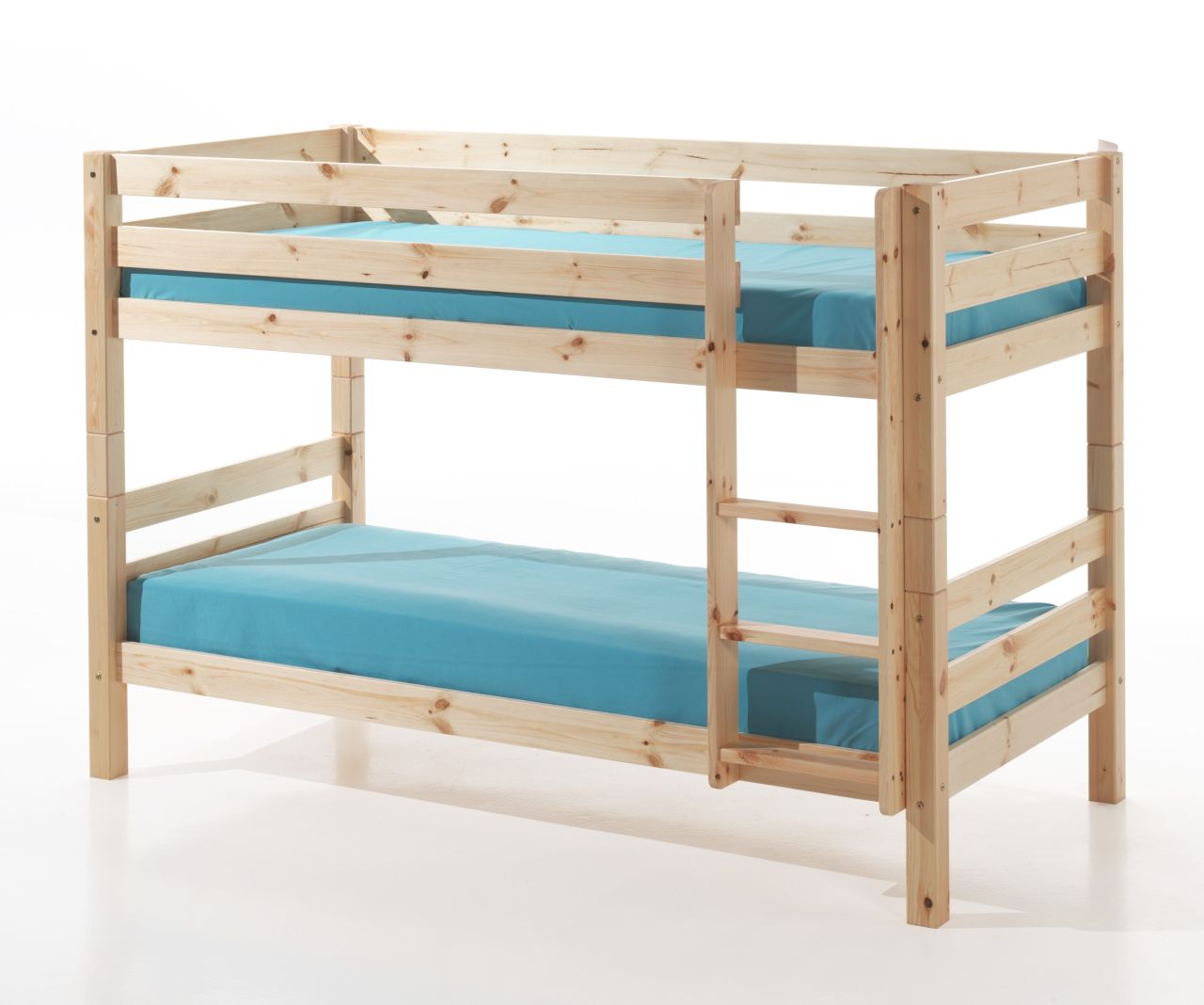 Etagenbett 90x200 Kinderbett Hochbett Spielbett Massivholzbett Stockbett 140 cm