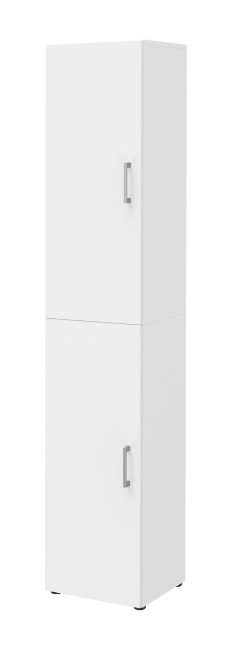 Schrank Mehrzweckschrank Büro Badschrank Aktenschrank Möbel Wohnzimmer Flur Weiß