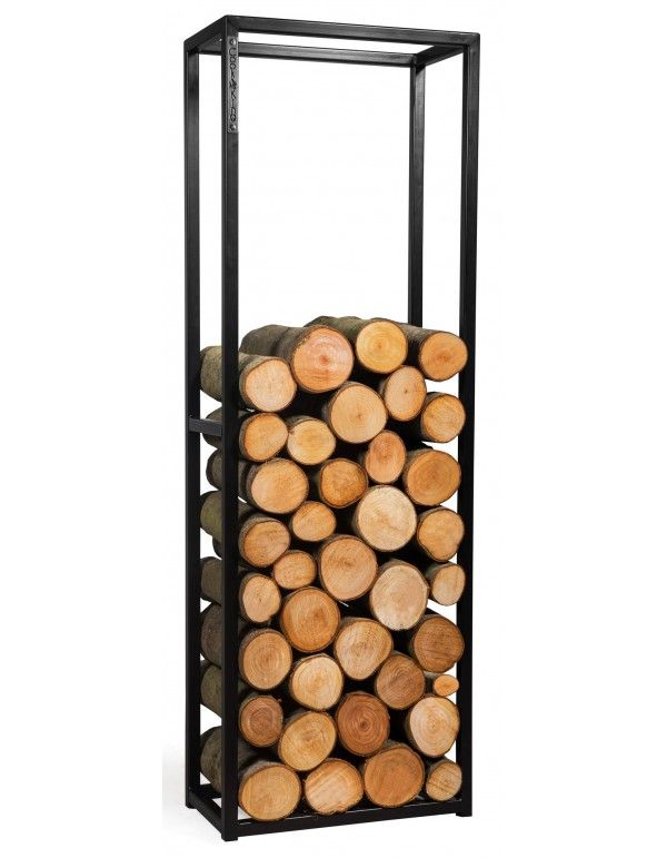 Brennholzregal aus Stahl für Kamin -Holzständer Holzkorb Gestell- 120 x 40 x 20
