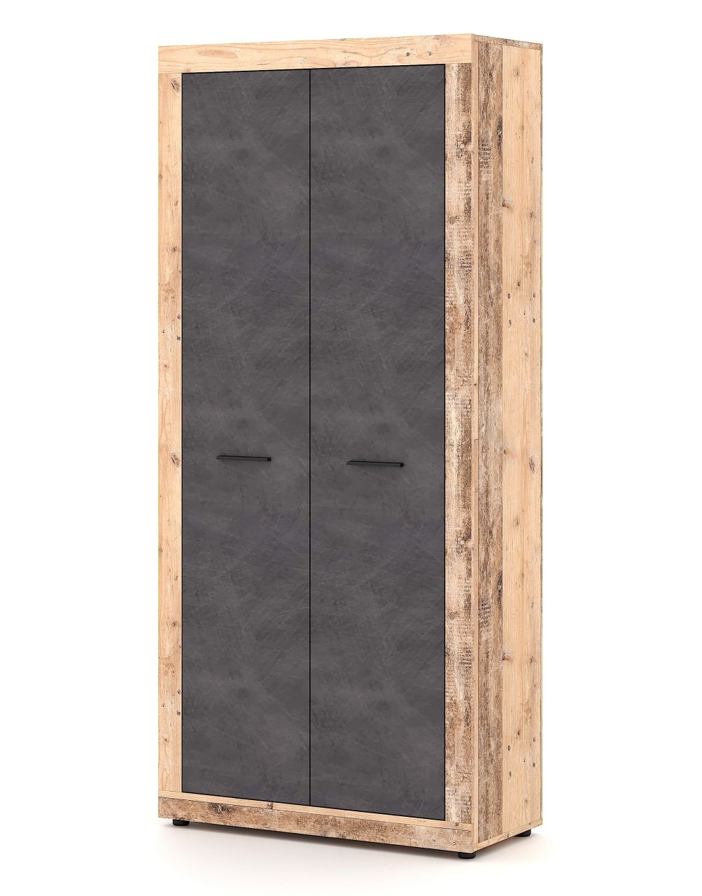 Kleiderschrank Flurschrank Dielenschrank Dielenmöbel Old Style Hell Matera