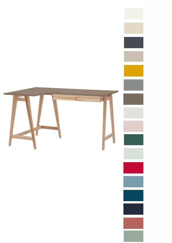 Eckschreibtisch 135 Schreibtisch Computertisch Bürotisch Gamingtisch Office s...