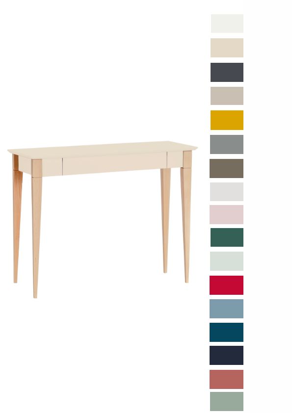 Schreibtisch 105 Konsolentisch Beistelltisch Flurtisch Schublade Ablage Schmi...