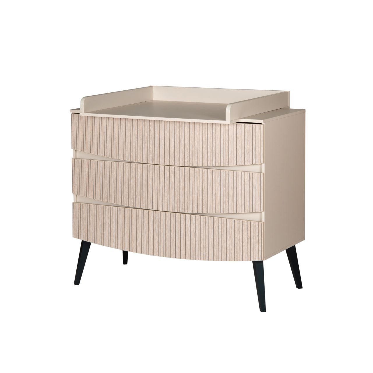 Wickelkommode mit 3 Schubladen Wickeltisch Wickelaufsatz Kommode Schardt Smile