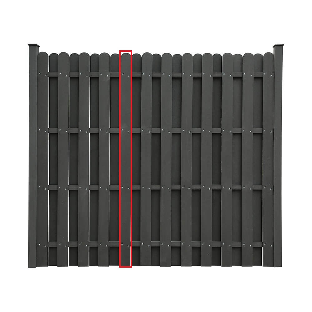 Home Deluxe Panel de repuesto para valla de privacidad de WPC VISTA - 180 cm