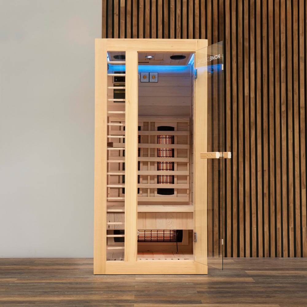 Home Deluxe Cabine infrarouge REDSUN DELUXE S - 90 x 90 cm pour 1 personne