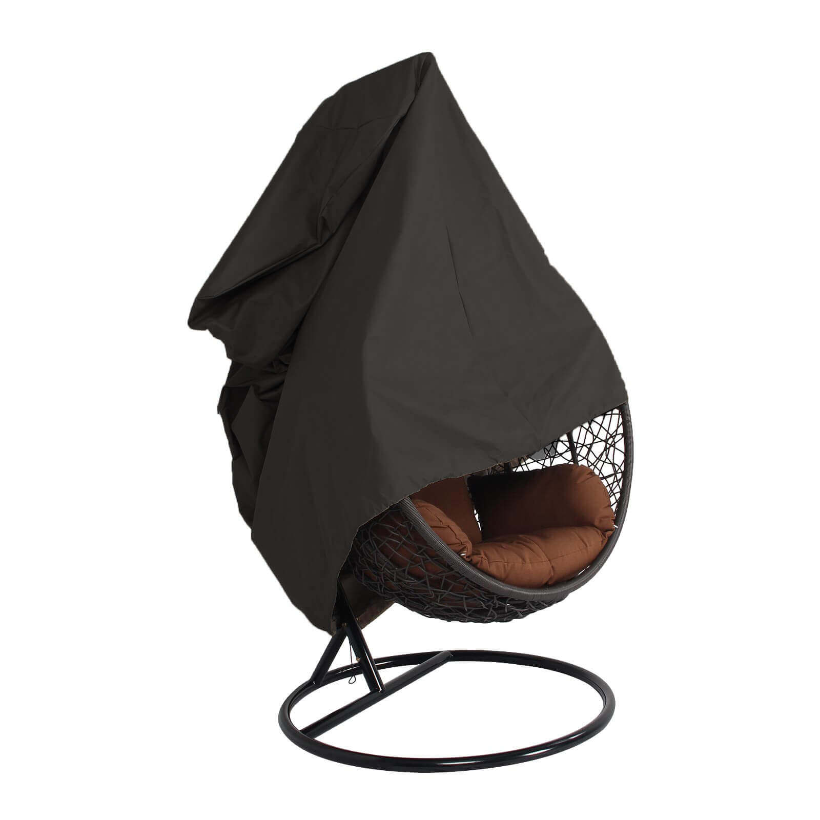 Home Deluxe Housse de pluie pour fauteuil suspendu CAPE CIELO - Noir