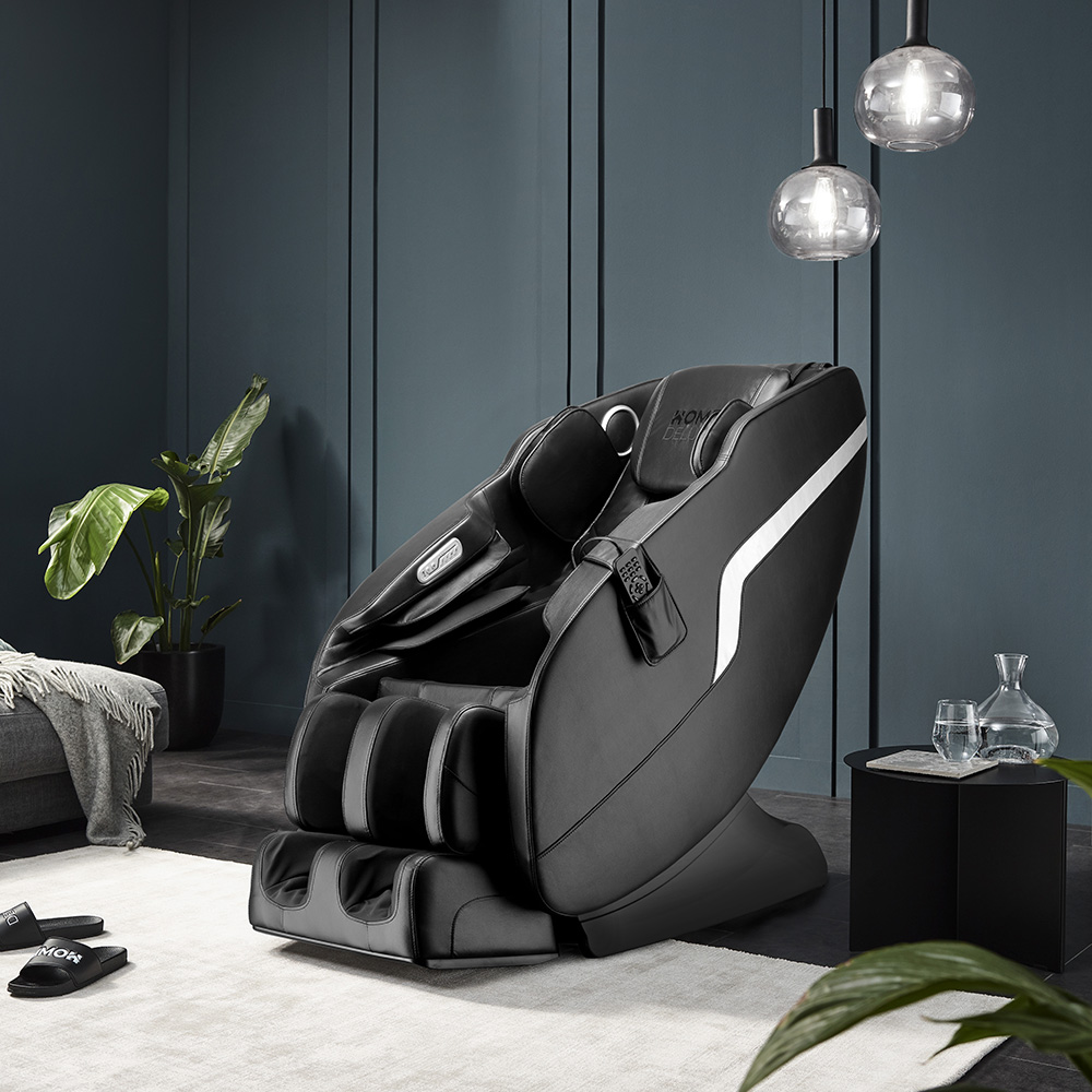 Home Deluxe Fauteuil de massage avec fonction zéro gravité KELSO - Noir