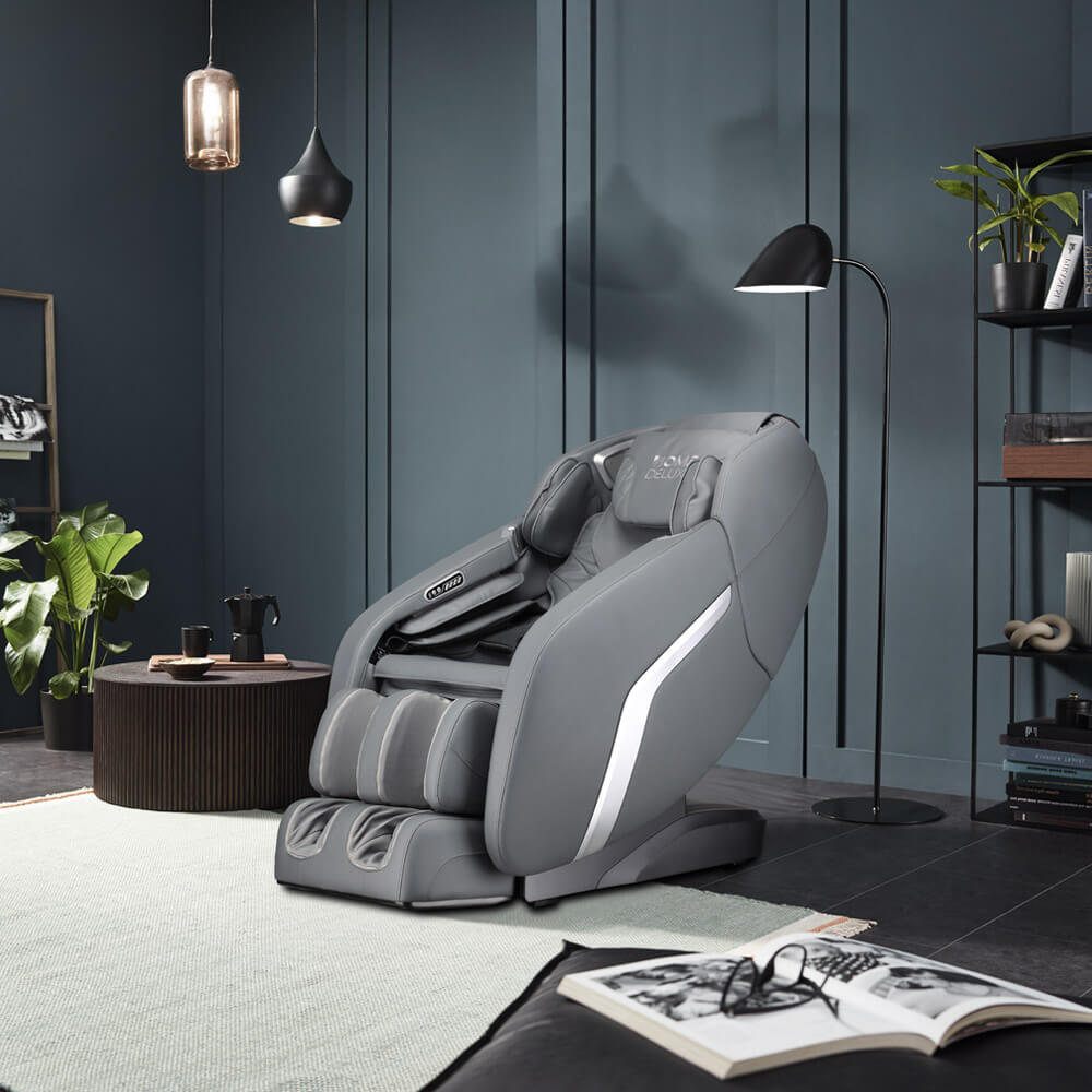 Home Deluxe Fauteuil de massage avec fonction zéro gravité DUNES - Anthracite