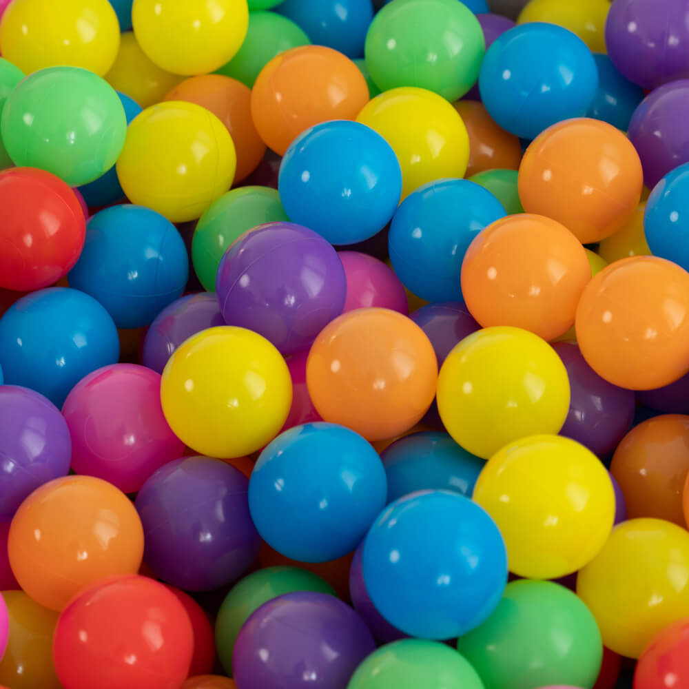 Home Deluxe Balles de jeu pour piscine à balles SPIN - 360 pièces Coloré