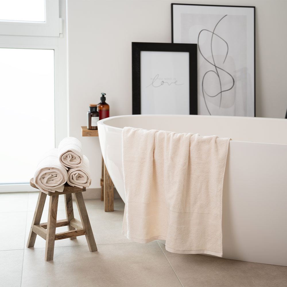 Home Deluxe Home Deluxe Set de serviettes 4 pcs. SOFT - Beige