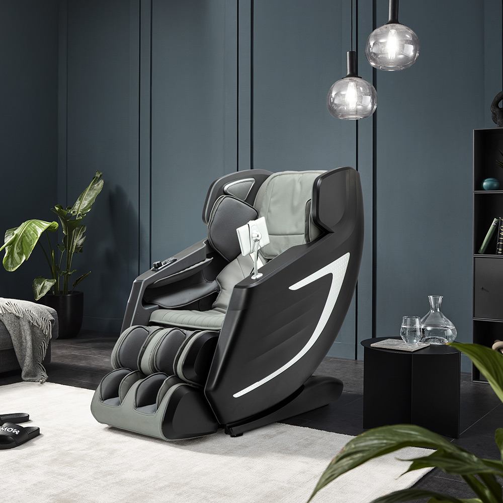 Home Deluxe Fauteuil de massage avec fonction zéro gravité ELVORA - noir