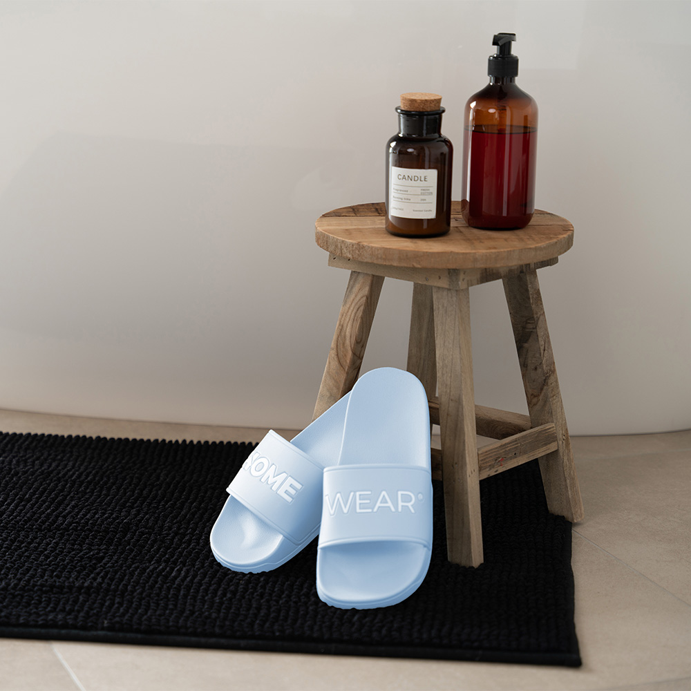 Home Deluxe Home Wear Homeyletten unisexe SUN - 37-38 bleu clair