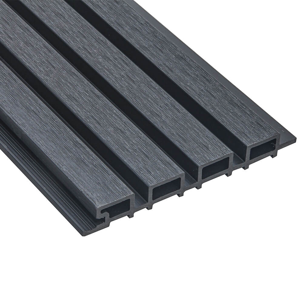 Home Deluxe Revêtement de façade WPC DUVAR - 4m² Anthracite