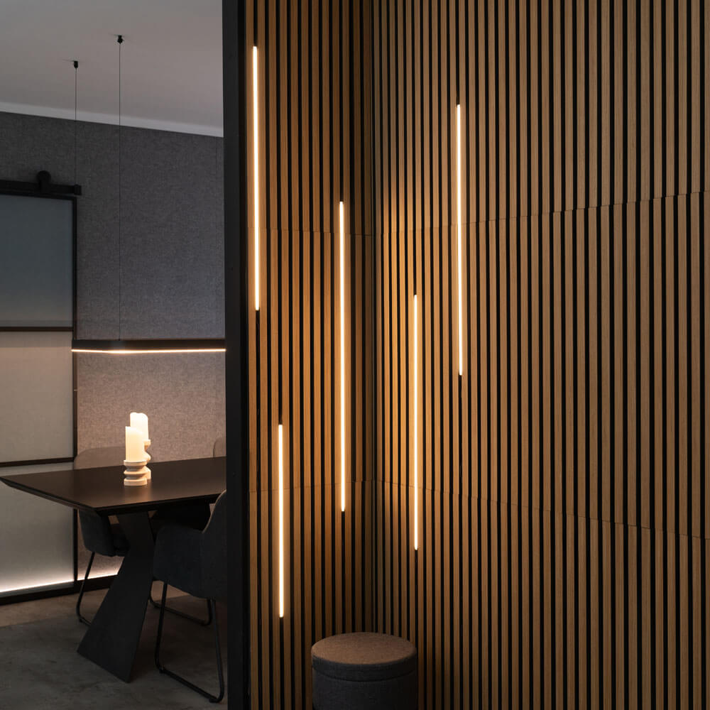 Home Deluxe Tira de luz LED para panel acústico NOX - set inicial XL