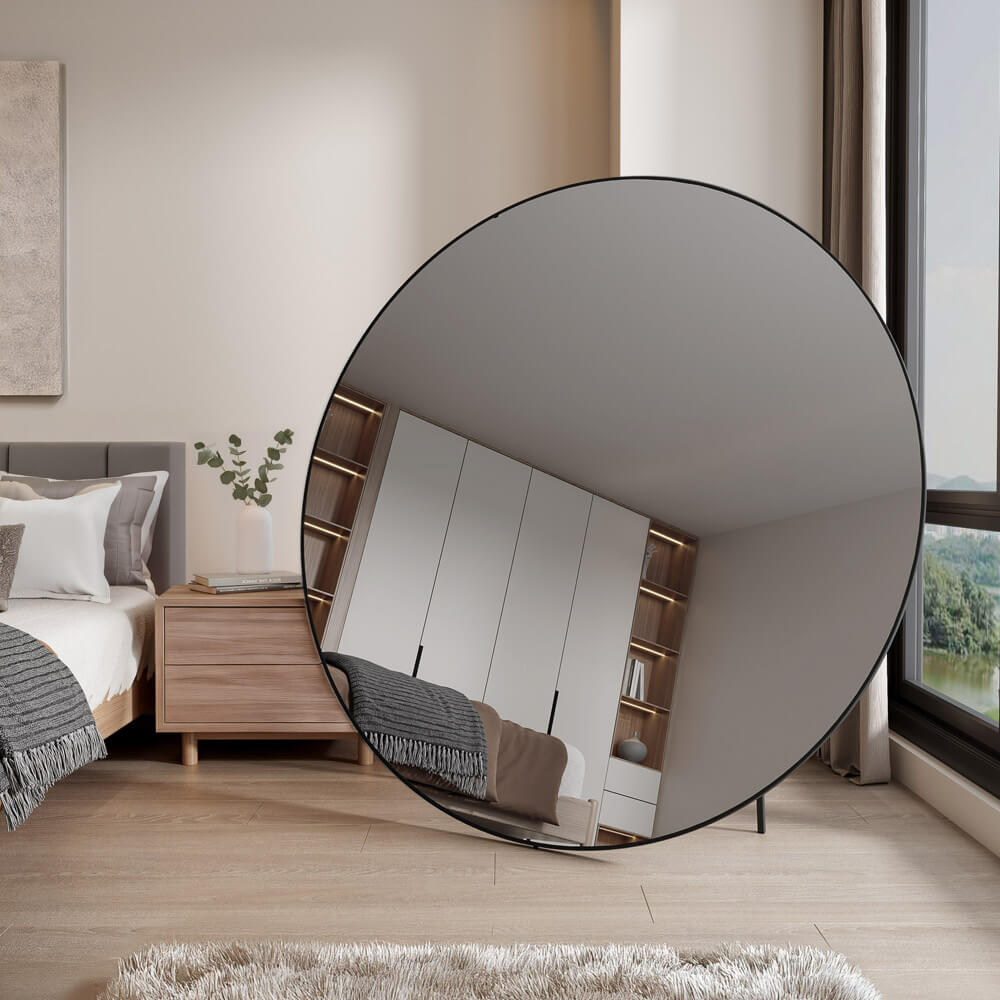 Home Deluxe Miroir XXL rond KALI - 160 x 160 cm