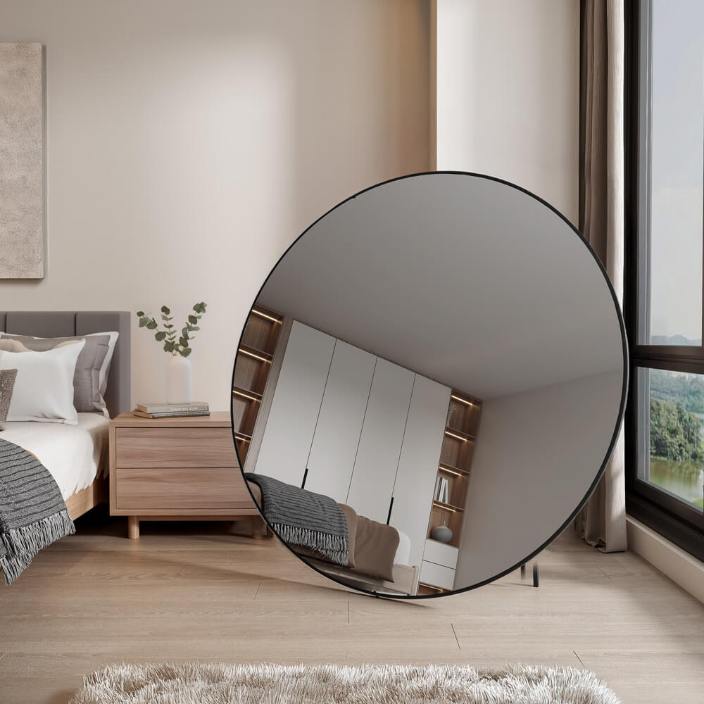 Home Deluxe Miroir XXL rond KALI - 140 x 140 cm
