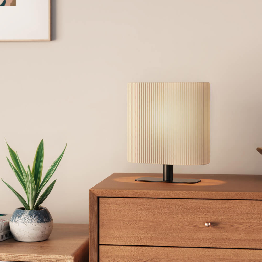 Home Deluxe Petite lampe de table SUKO - Beige