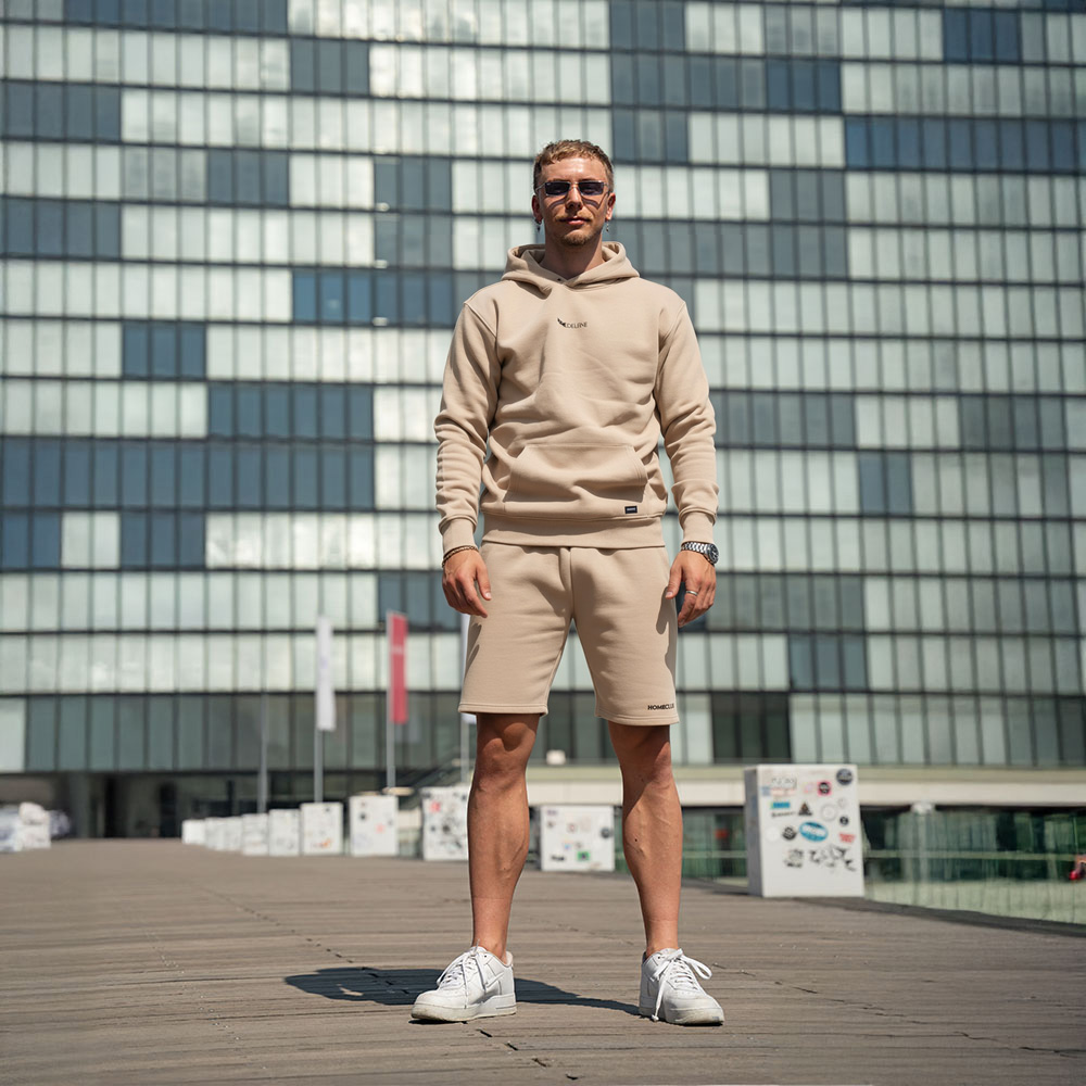 Short de survêtement – Sable, XXL