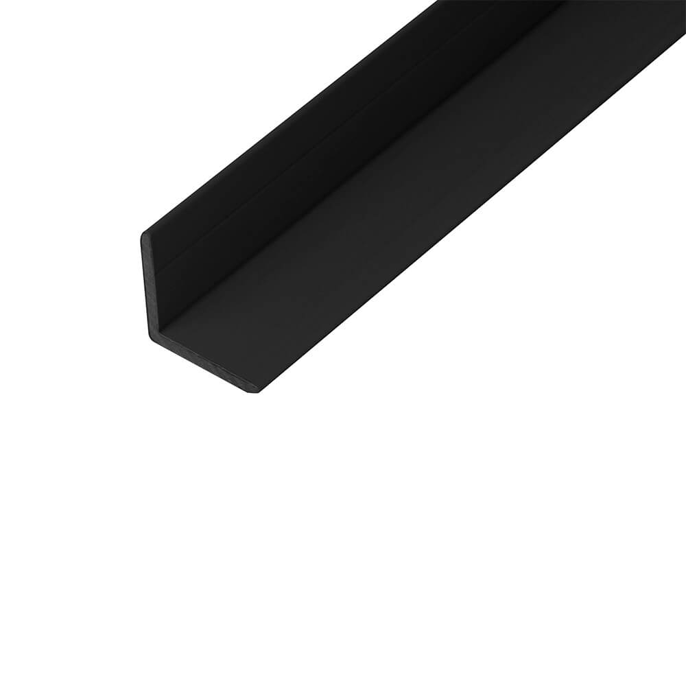 Home Deluxe Baguette de finition en WPC pour revêtement de façade, anthracite – lot de 10