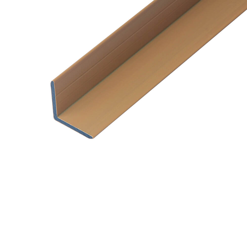 Home Deluxe Baguette de finition en WPC pour revêtement de façade VIRO Teak - lot de 10