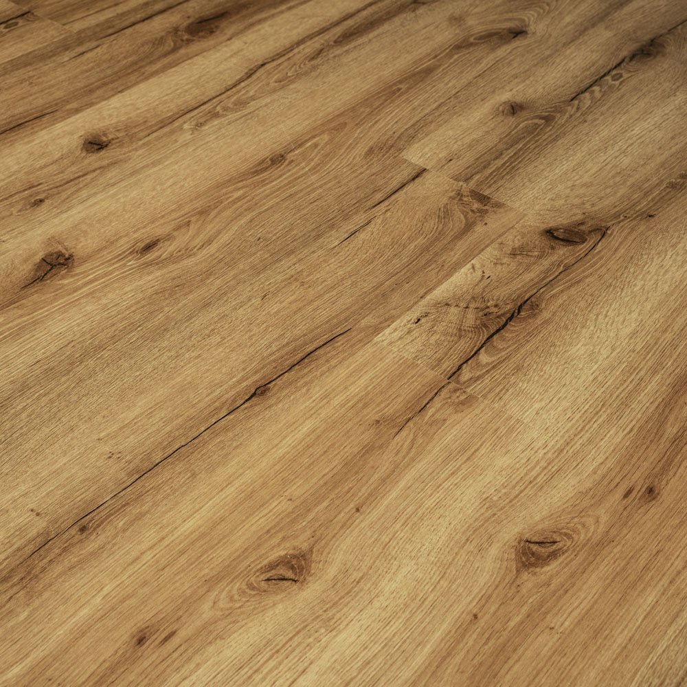 Home Deluxe Sol vinyle clipsable avec bruits d'impact LOMEA Chêne - 1 m².