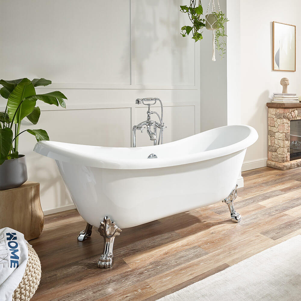 Home Deluxe Baignoire à poser FAMA - 176 x 74 cm