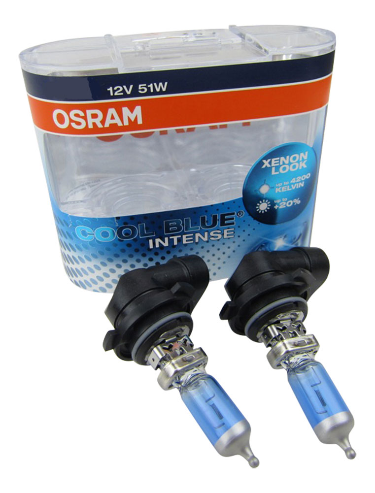 2x Osram Cool BLUE Intense DUO-PACK Birnen für H11 NEBELSCHEINWERFER #79