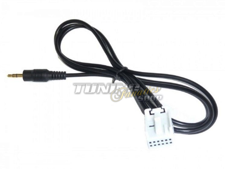 AUX Line In Klinke MP3 Adapter für Citroen Radio Blaupunkt RD4 N1 12pin #5082