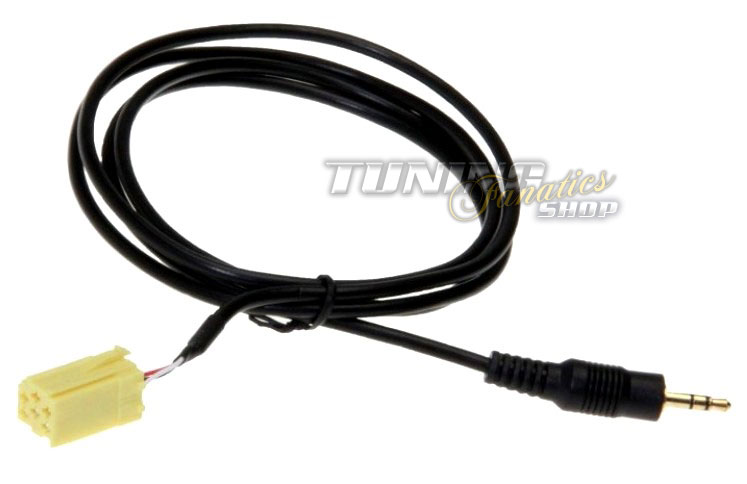 AUX Line In Adapter für Smart fortwo 451 ab 2007- / MP3 3,5mm Klinke #5350