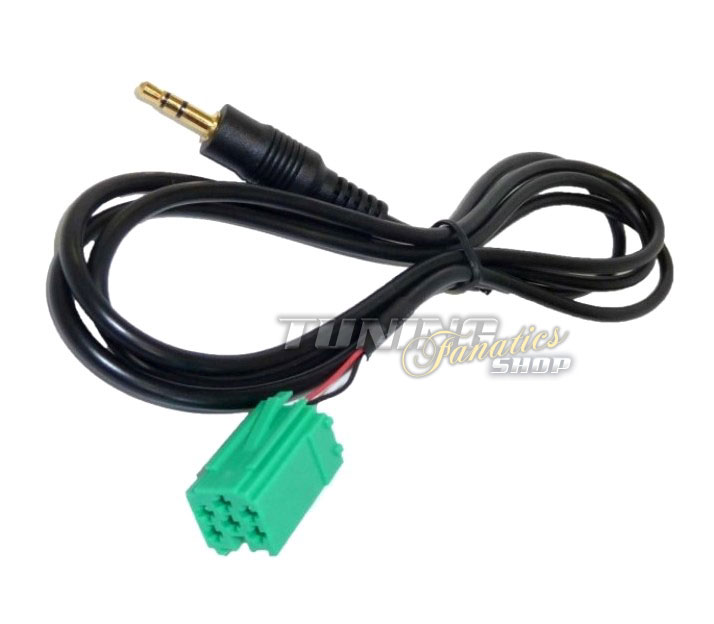 AUX Adapter für Renault UPDATE LIST CARMINAT Radio´s MP3 iPhone iPad iPod #5400
