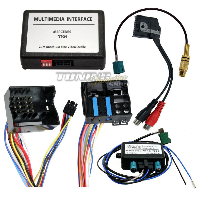 Rückfahrkamera Multimedia Interface DVD TV-Free Comand NTG 4 NTG4 für Mercedes