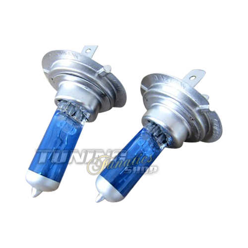 2x ULTRA BLUE Super White H7 Birnen Lampen E4 FREI #235 für ABBLENDLICHT