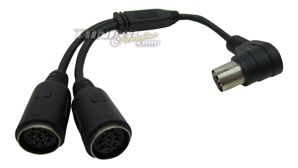 Y-Adapter Verteiler für Volvo RTI Navigation USB CD Wechsler Yatour DMC Anycar