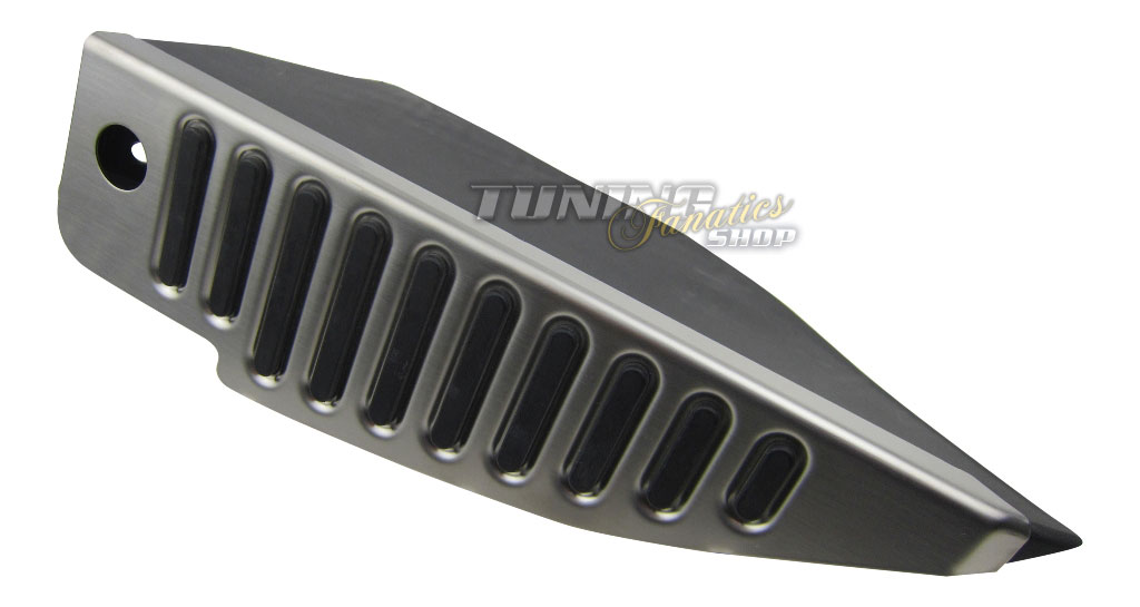 Original Audi Edelstahl Fußstütze Stütze Ablage für Audi A4 S4 8E B6 B7 8H = RHD