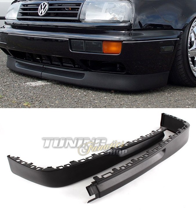 Für Golf 3 III GTI VR6 Frontspoiler Lippe Spoiler Extra BREITE TIEFE Ausführung