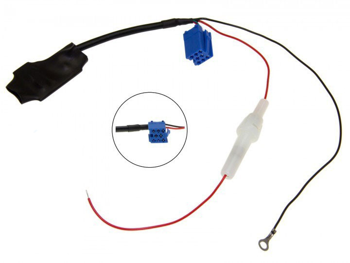 BT Bluetooth Adapter MP3 AUX CD #5119 8-Pin für VW Radio Navigation MFD und RNS