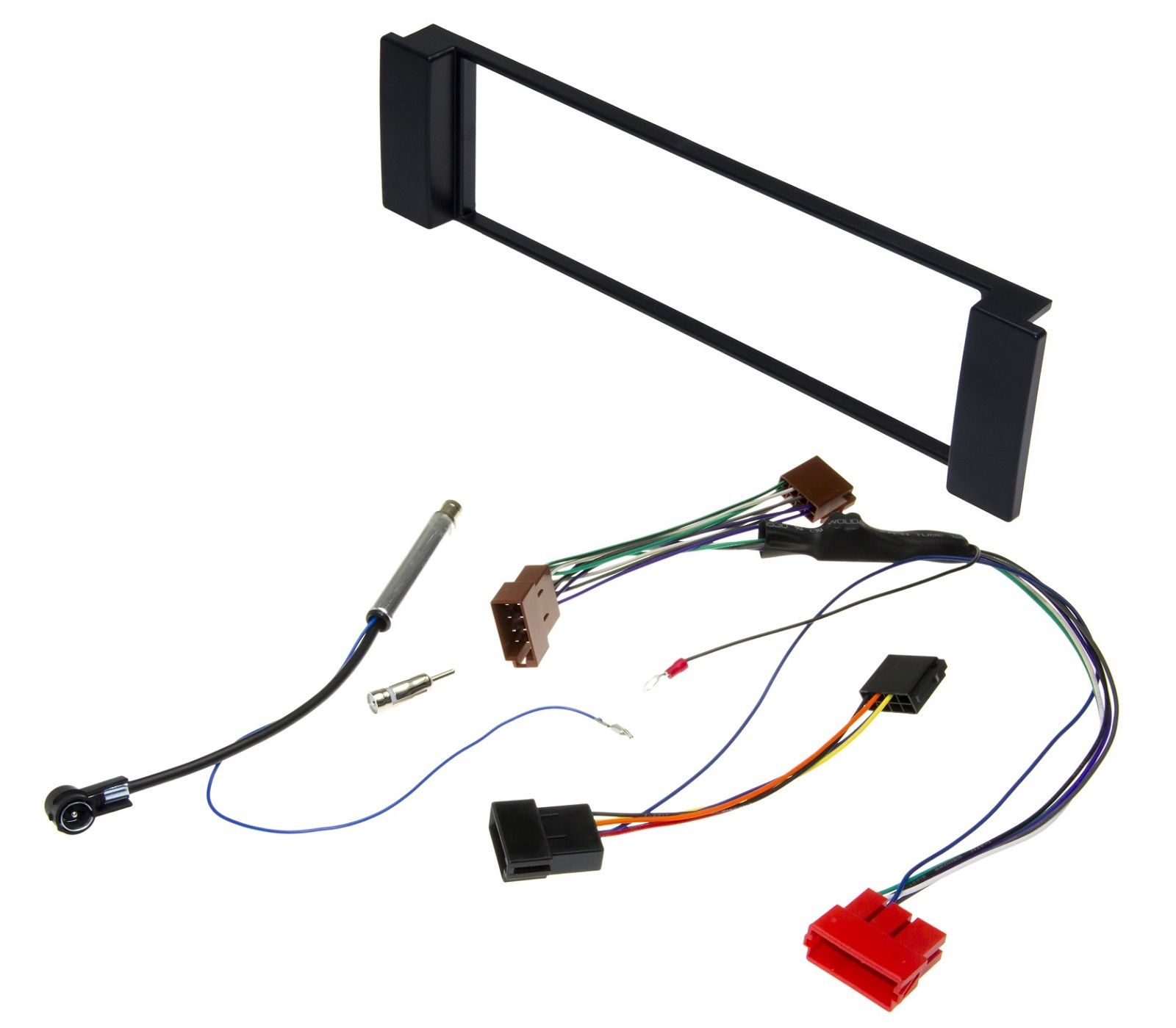 Radio Blende Rahmen DIN Aktiv Adapter für Audi A3 8L A6 4B C5 Seat Leon 1M